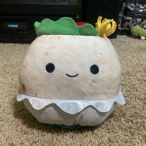 Original Flip-A-Mallows Squishmallow plush, burrito and avocado.
